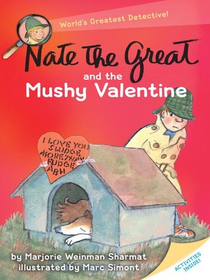 cover image of Nate the Great and the Mushy Valentine